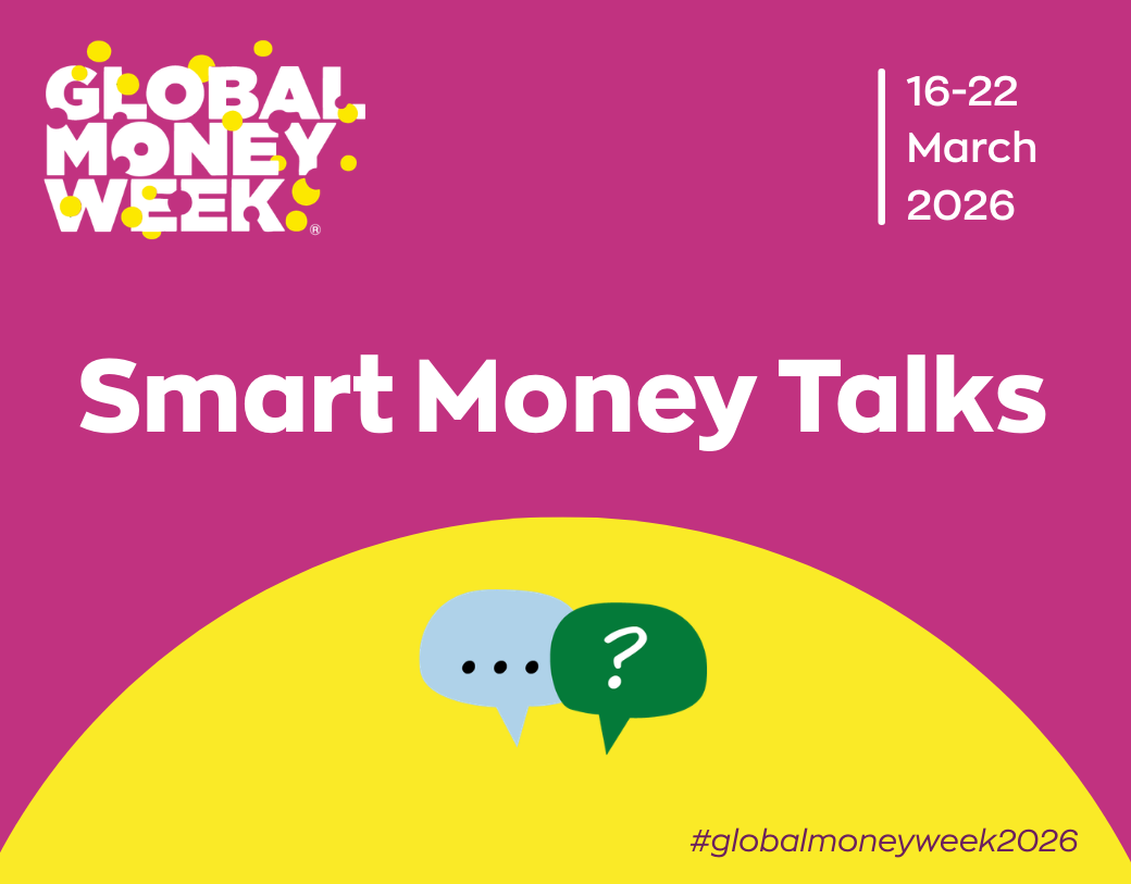 Image with the logo of Global Money Week for 2026