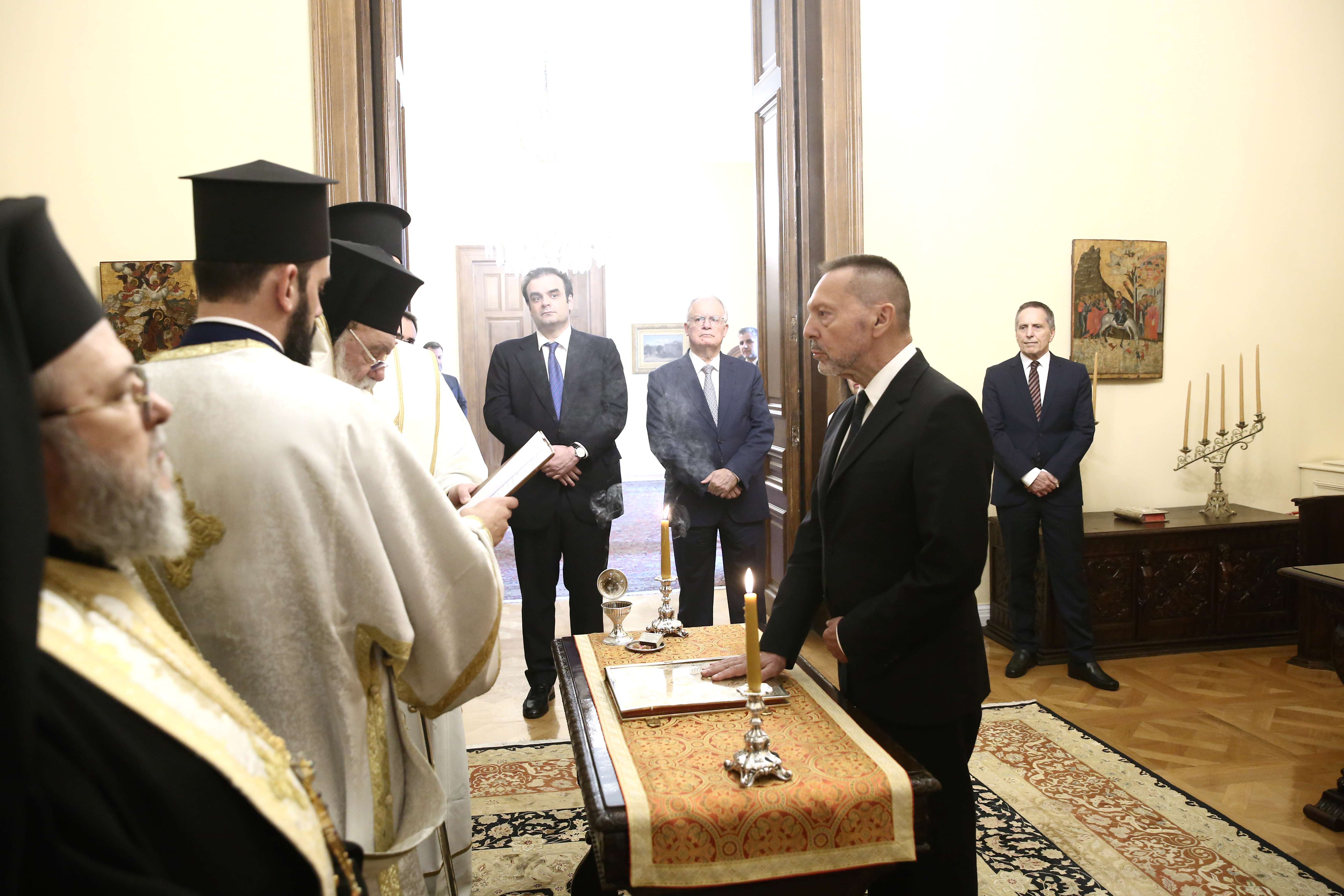 Ορκωμοσία Διοικητή της Τράπεζας της Ελλάδος