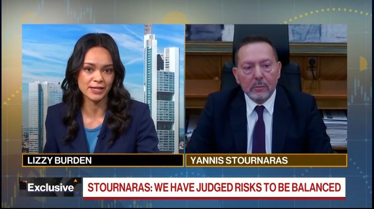 Συνέντευξη του Διοικητή της Τράπεζας της Ελλάδος Γιάννη Στουρνάρα στο Bloomberg TV