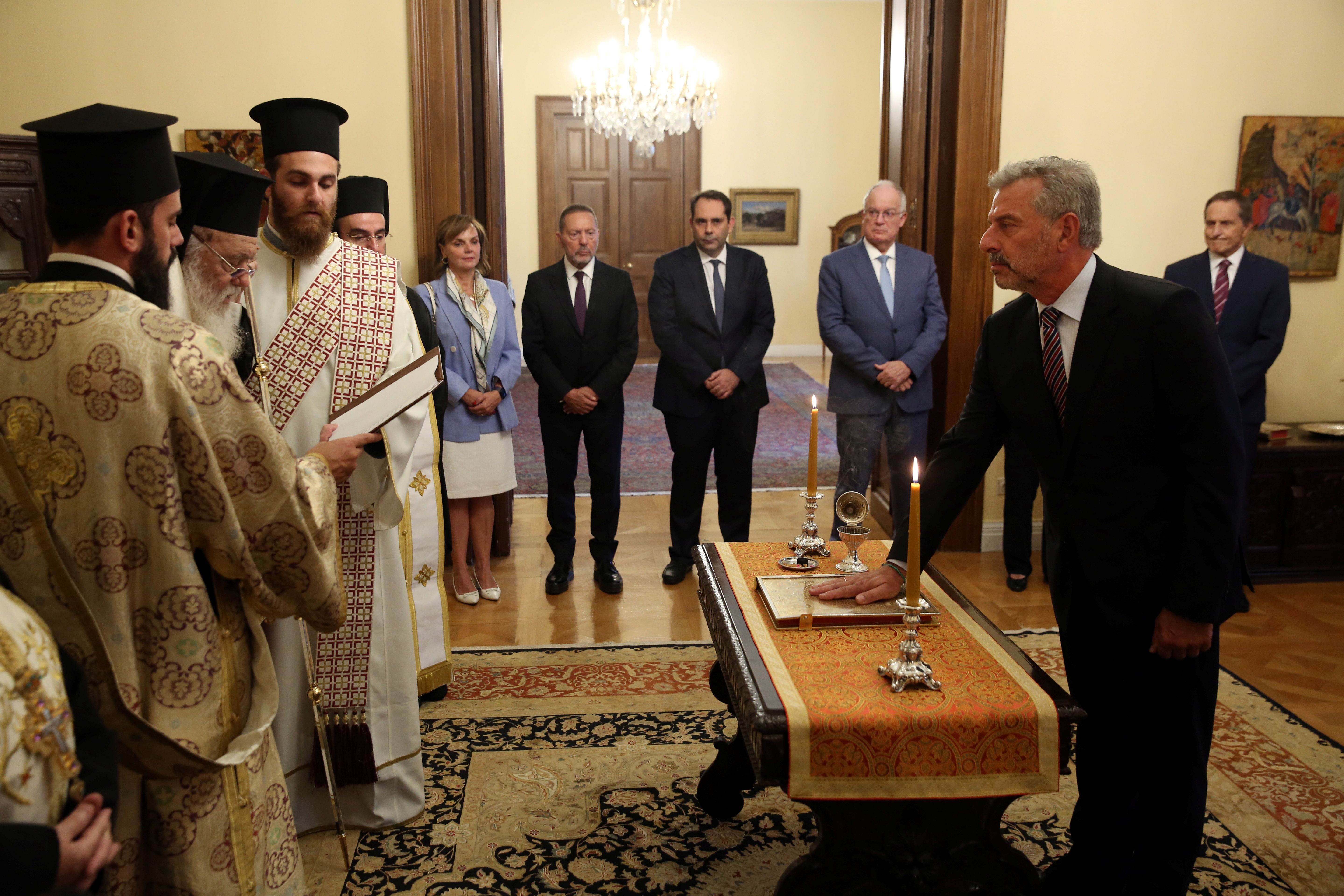 Swearing-in of the Deputy Governor of the Bank of Greece Photo 2